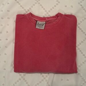 Vintage Pink Sweatshirt